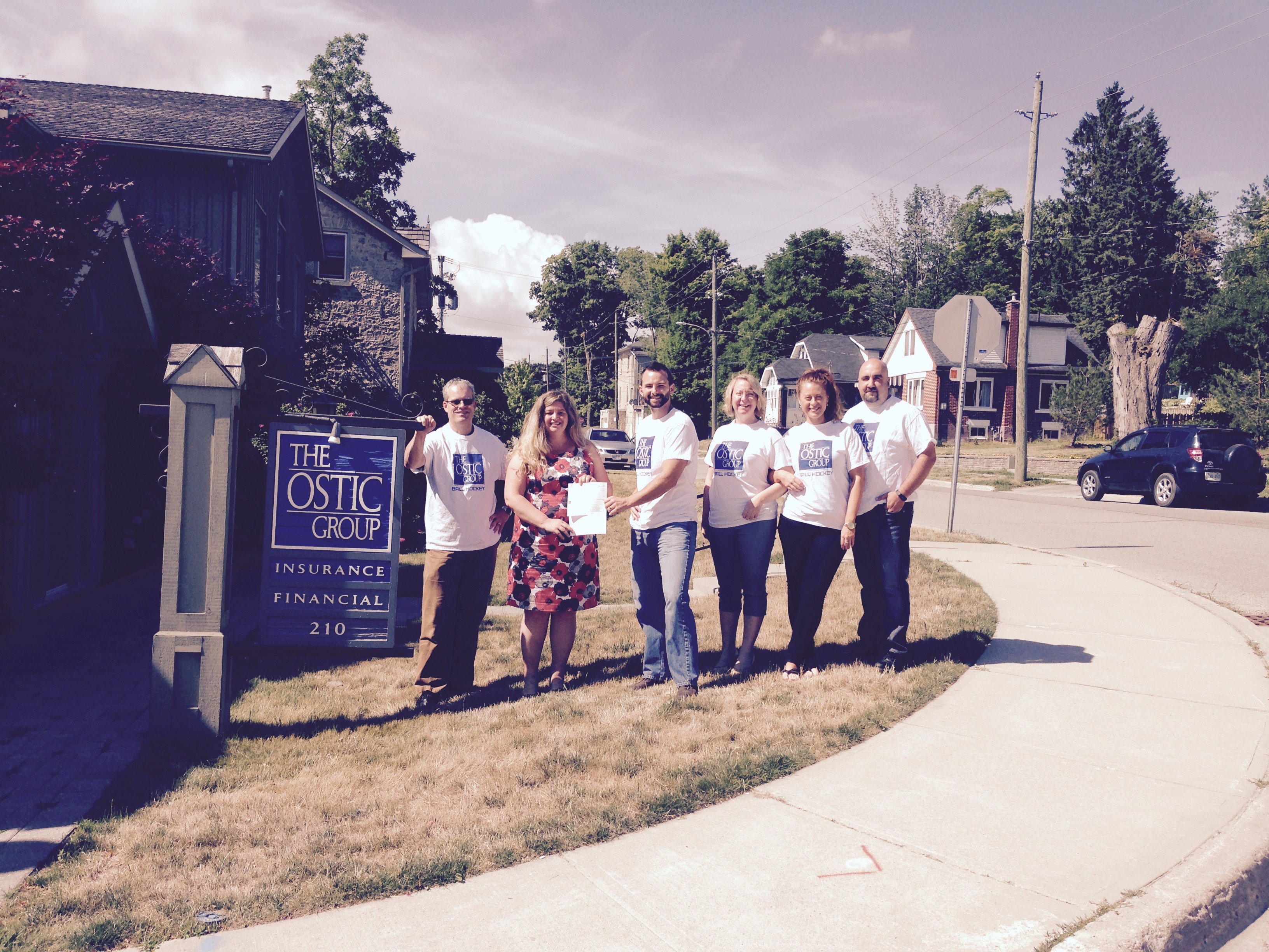The Ostic Group with Big Brothers Big Sisters in Fergus